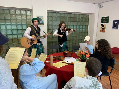 Музыкальная гостиная, этап «Сокровища ирландской души»